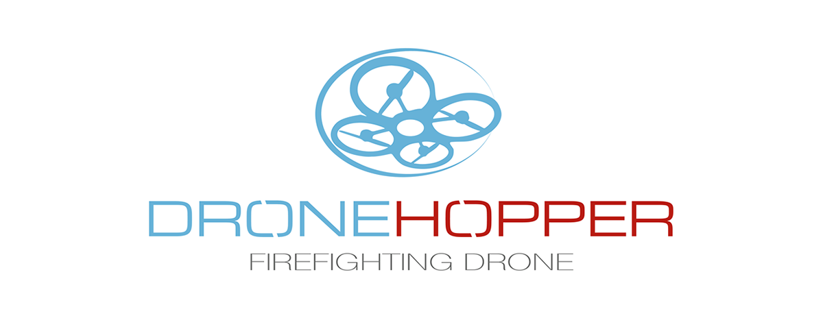 Mantenimiento sobresalir metálico Drone Hopper, drones para la extinción de incendios forestales