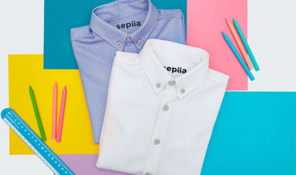 Camisas de la startup española Sepiia